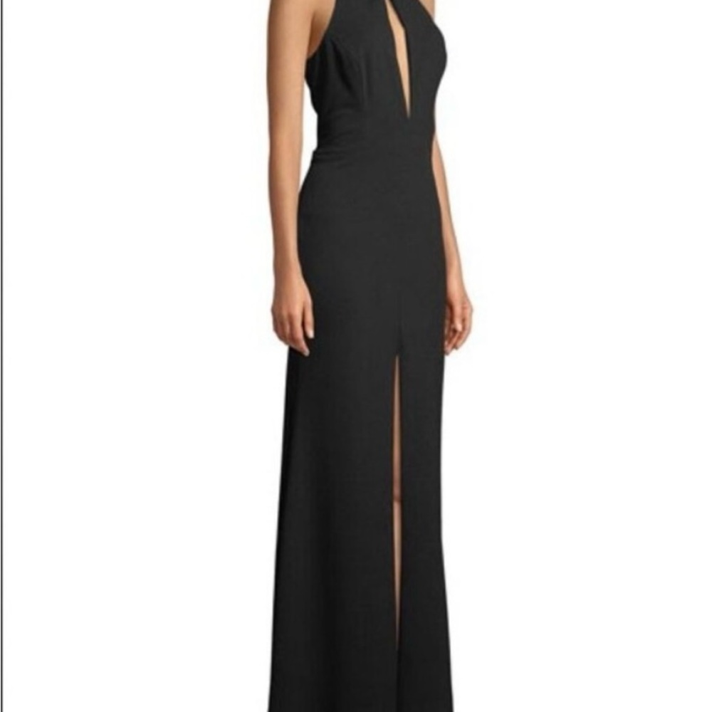 Elegant Black Evening Gown